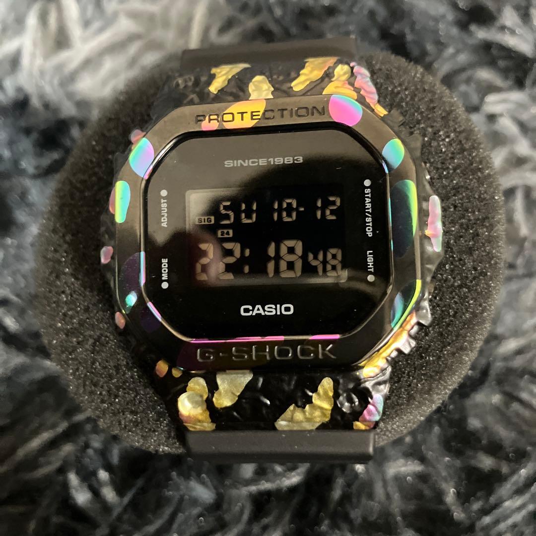 美品 CASIO G-SHOCK GM-5640GEM-1JR 40周年限定