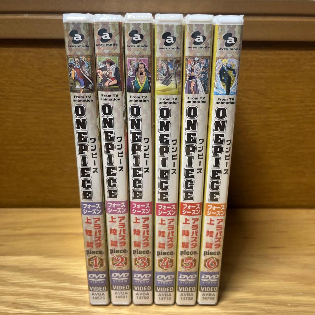 Sendico　ワンピース2〜6シーズンDVD46枚新品未開封
