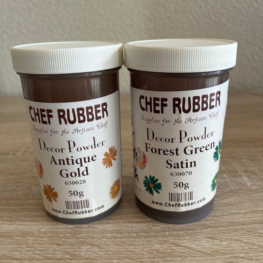 Chef Rubber デコレーションパウダー 色粉セット