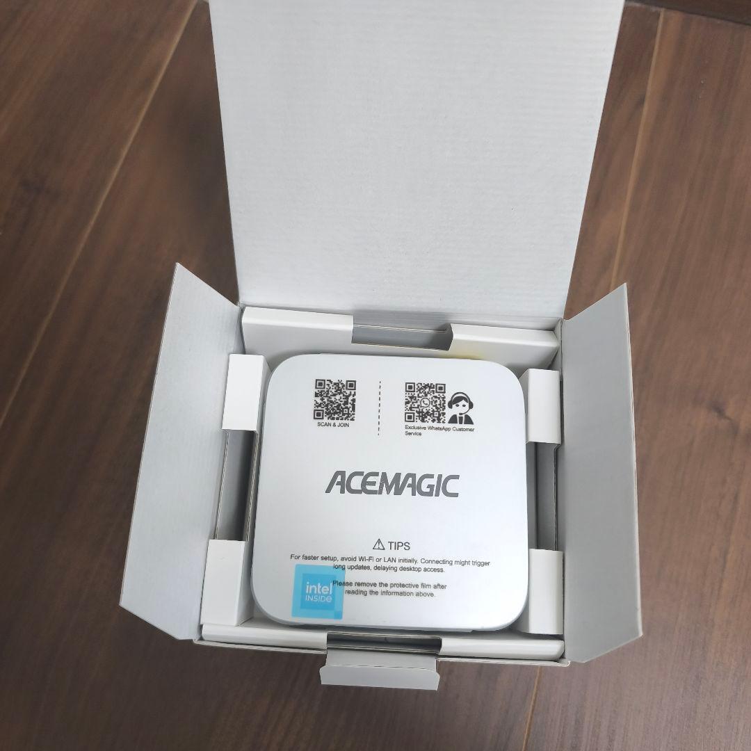 ミニPC ACEMAGIC Vista Mini V1 Silver N150