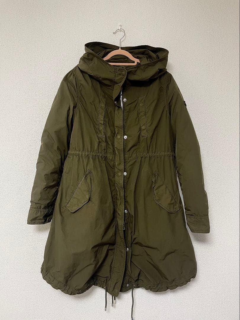 TATRAS モッズコート ダウンライナー付 カーキ サイズ02