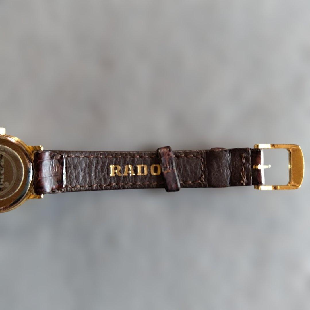 RADO 腕時計 アナログ ゴールド ブラウン