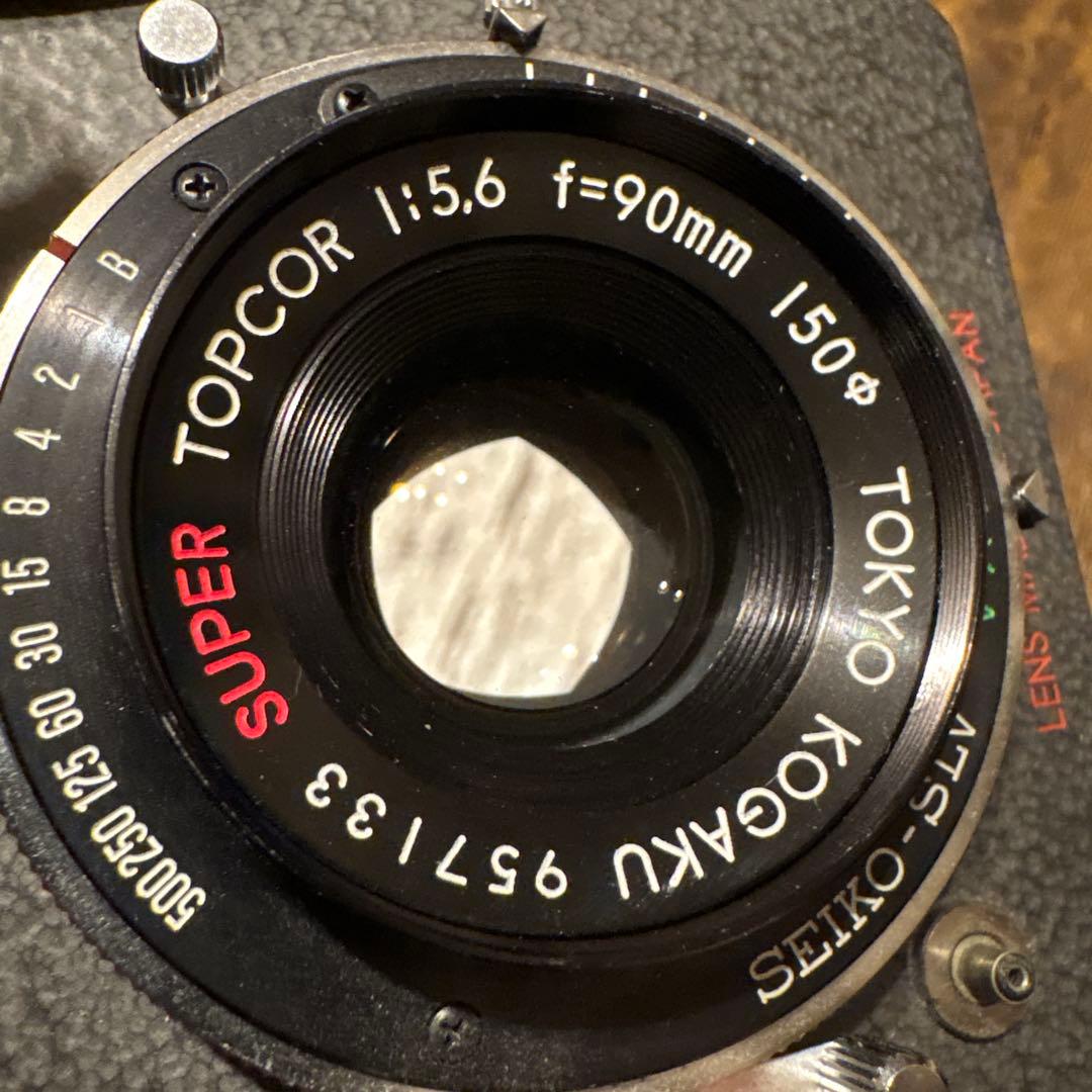 フィルムカメラ TOKYO KOGAKU SUPER TOPCOR 90mm f/5.6