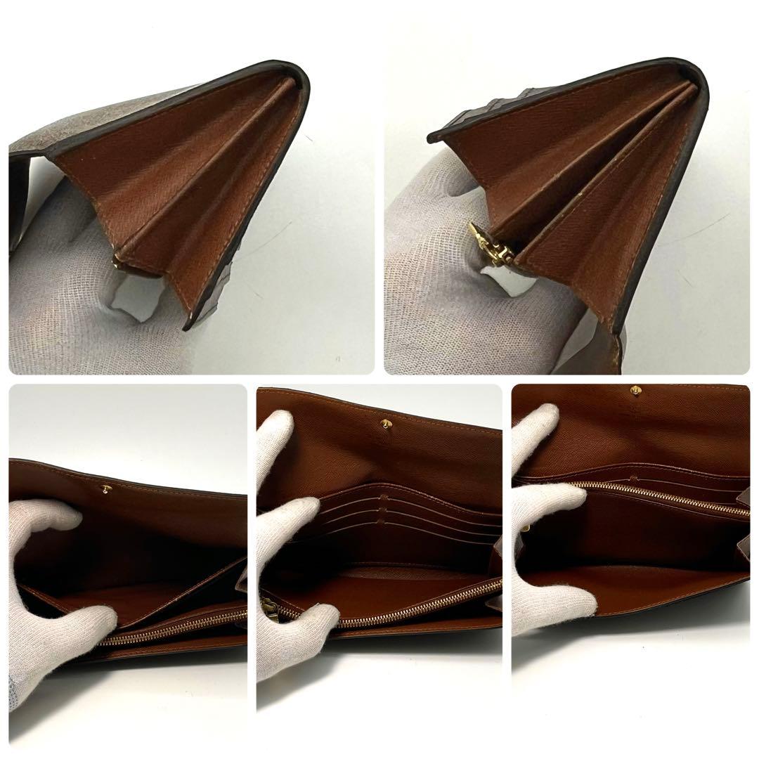 ルイヴィトン モノグラム ポルトフォイユサラ 長財布 正規品 本物 10カード