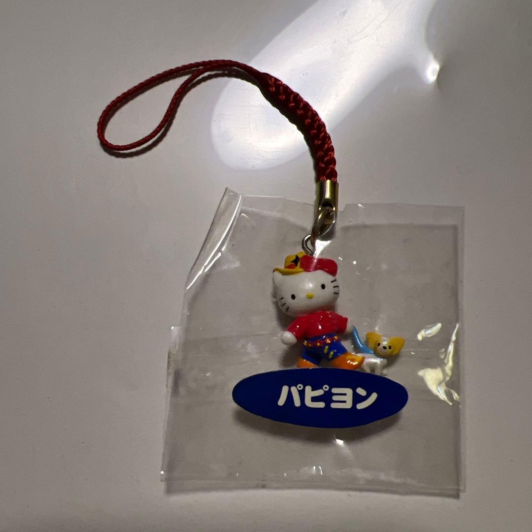 ハローキティ パピヨン 子犬の散歩　2002年