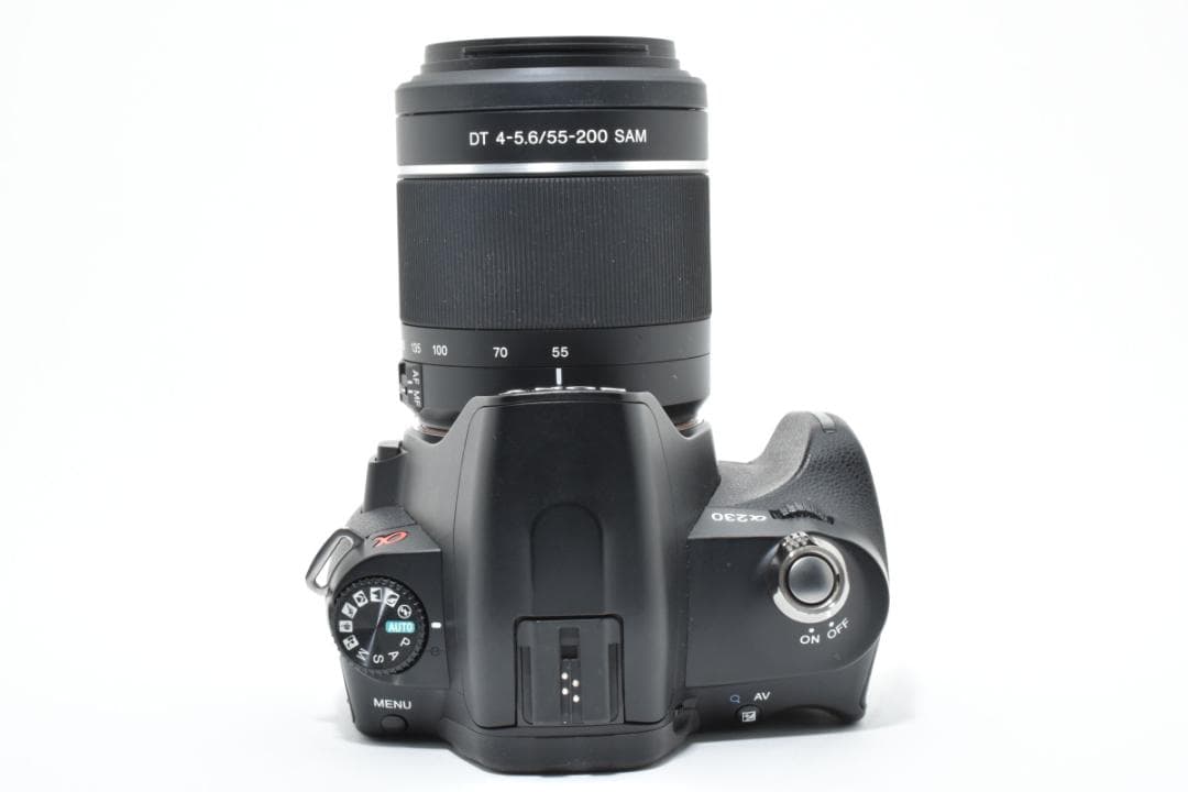 SONY ソニー α230+ DT55-200 F4-5.6 SAM カメラ