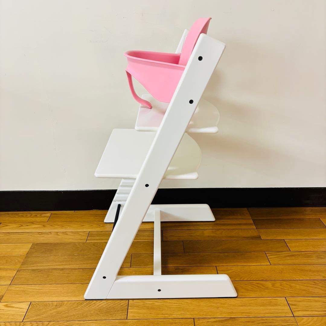 ストッケstokke トリップトラップ ベビーガード付き　送料込み