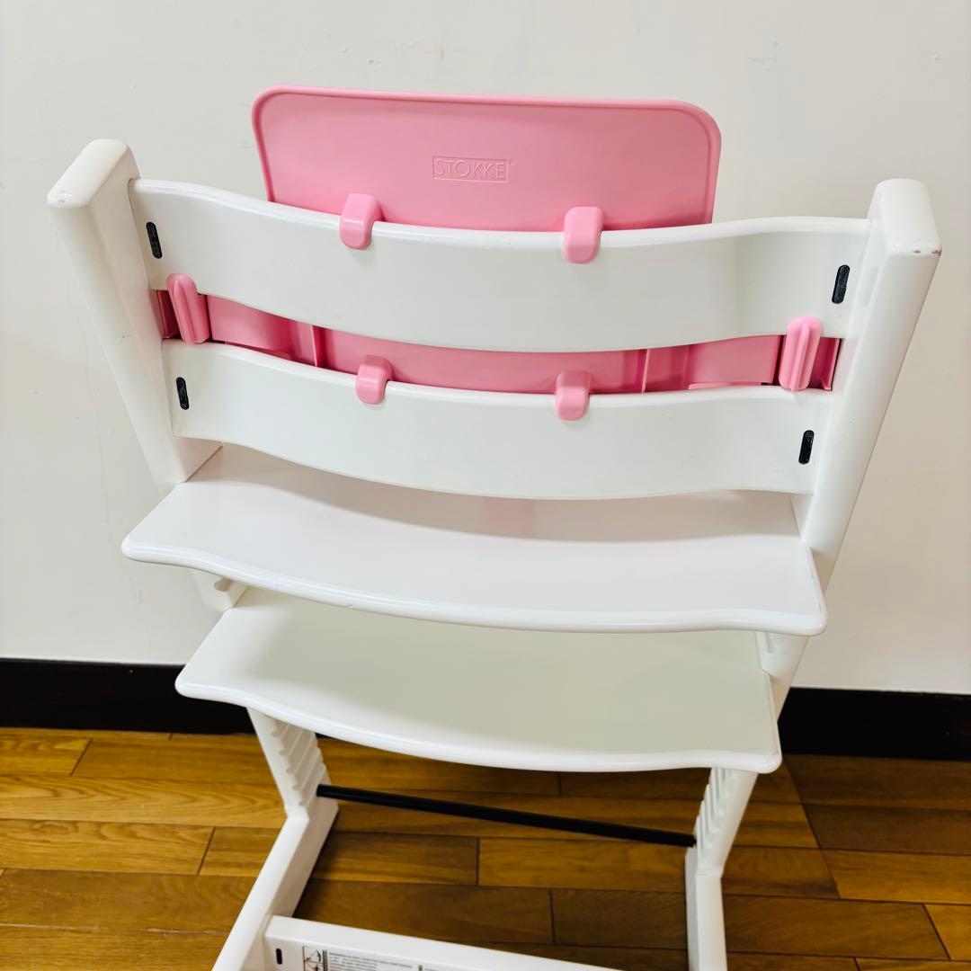 ストッケstokke トリップトラップ ベビーガード付き　送料込み