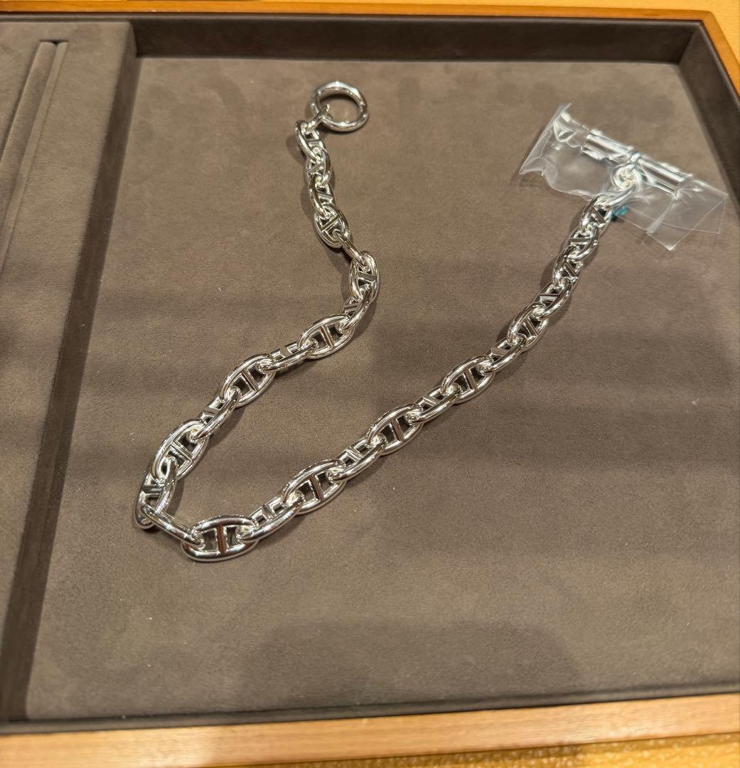 【新品最安値】エルメス シェーヌダンクル ネックレス GM29コマ