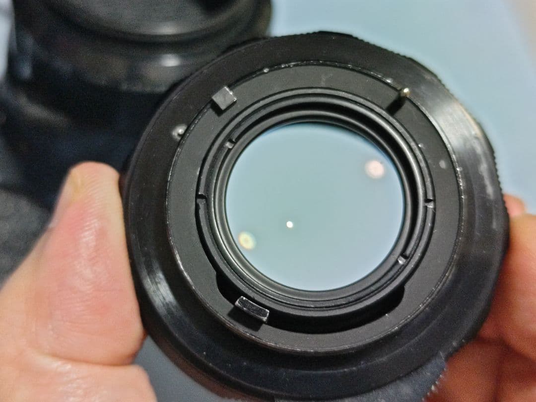 整備済 Takumar 50mm F1.4／55mm F1.8 純正フードM42