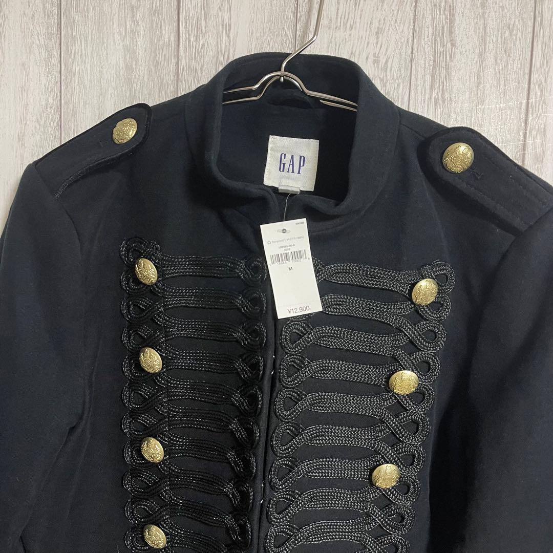 人気デザイン✨GAP ギャップ ナポレオンジャケット　金ボタン　ブラック　M