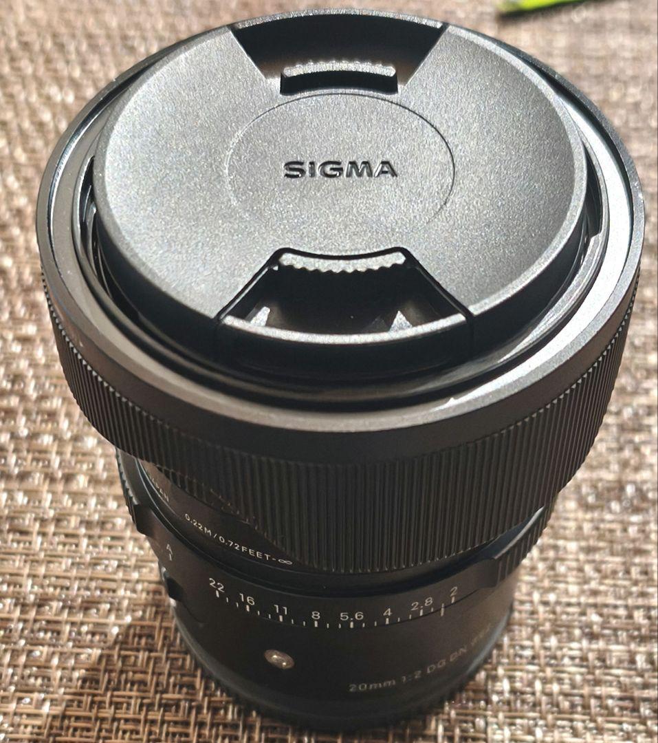 SIGMA 20mm F2 DG DN Eマウント ソフトフィルターセット