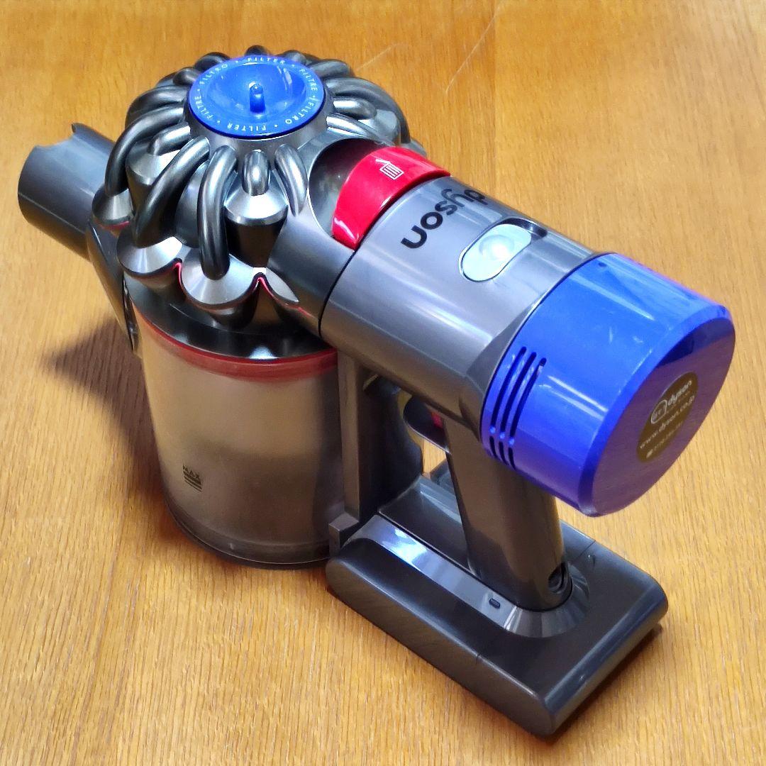 ダイソン SV11 掃除機　完全分解清掃済み 動作品　純正バッテリー３つセット