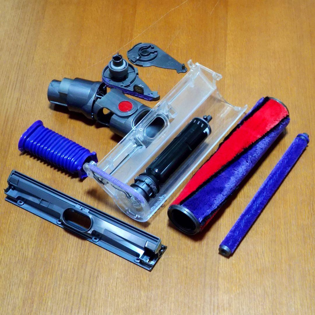 ダイソン SV11 掃除機　完全分解清掃済み 動作品　純正バッテリー３つセット
