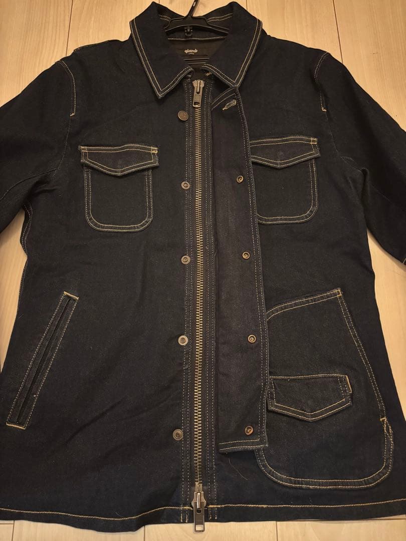 glamb ダークブルー デニムジャケット