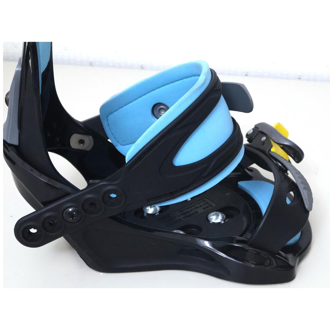 120cm 日本製 スノボ バインディング セット IGNIO GRV キッズ