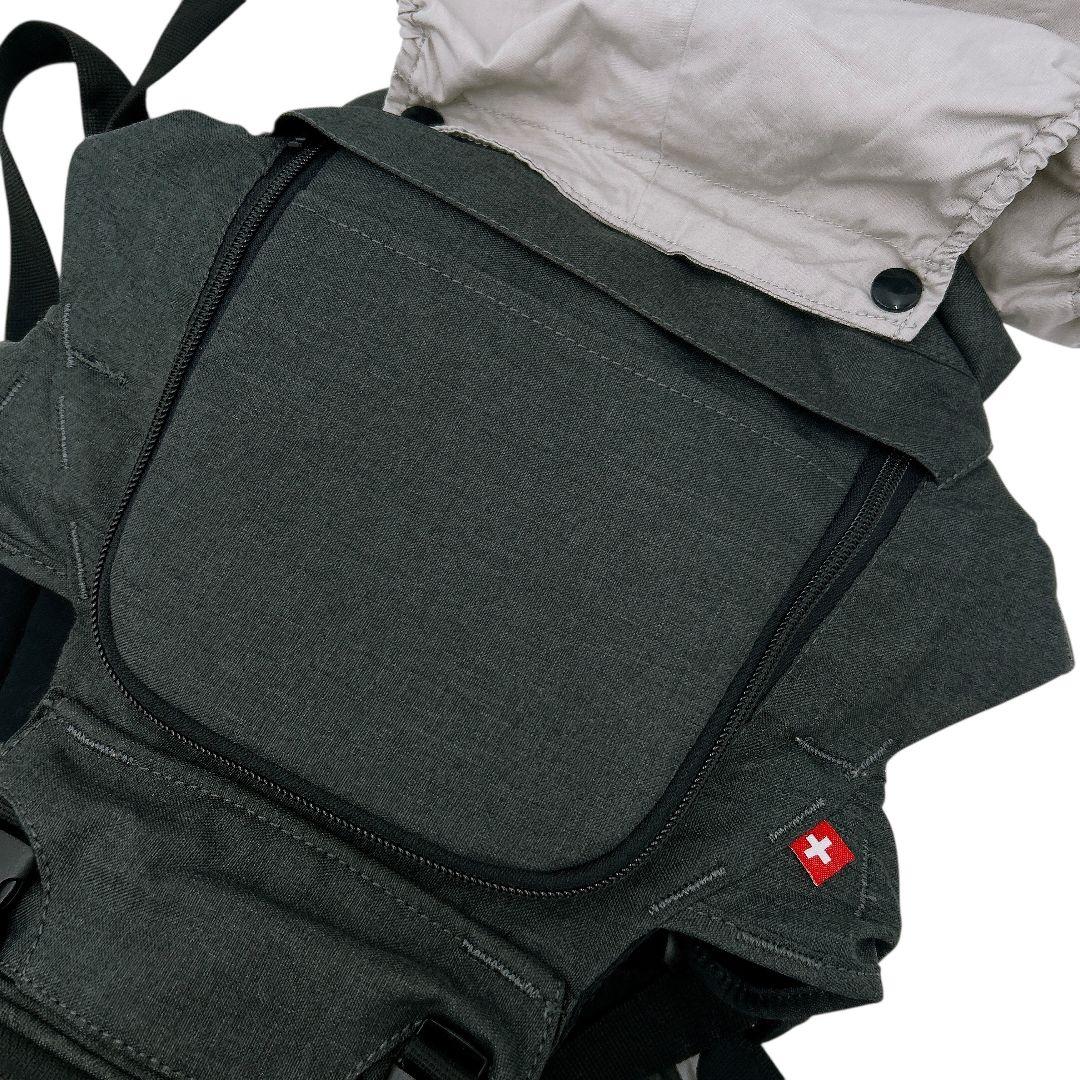 【美品】 使用回数少なめ MiaMily 日本モデル 抱っこ紐 グレー