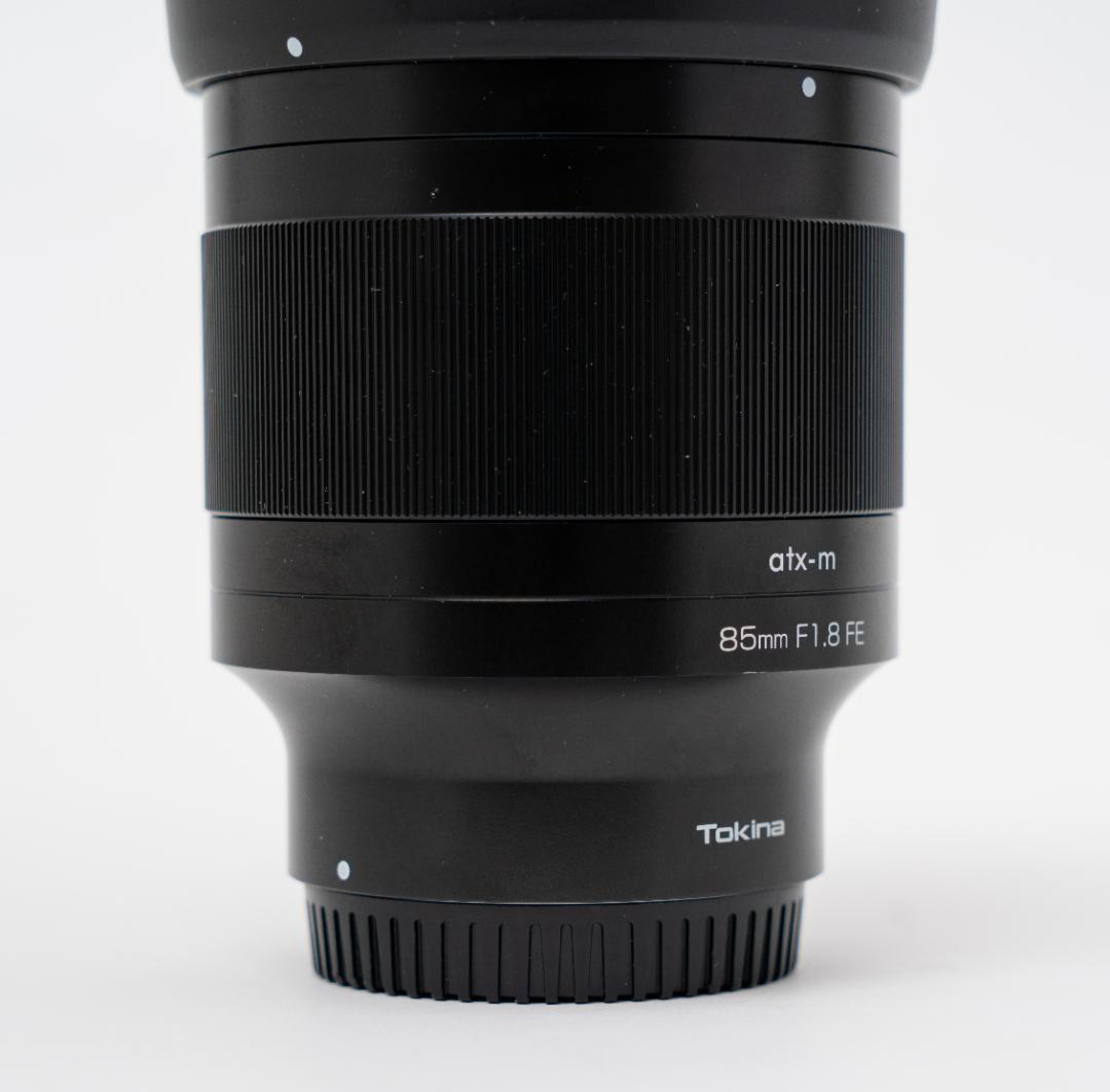 Tokina atx-m 85mm F1.8 FE レンズ