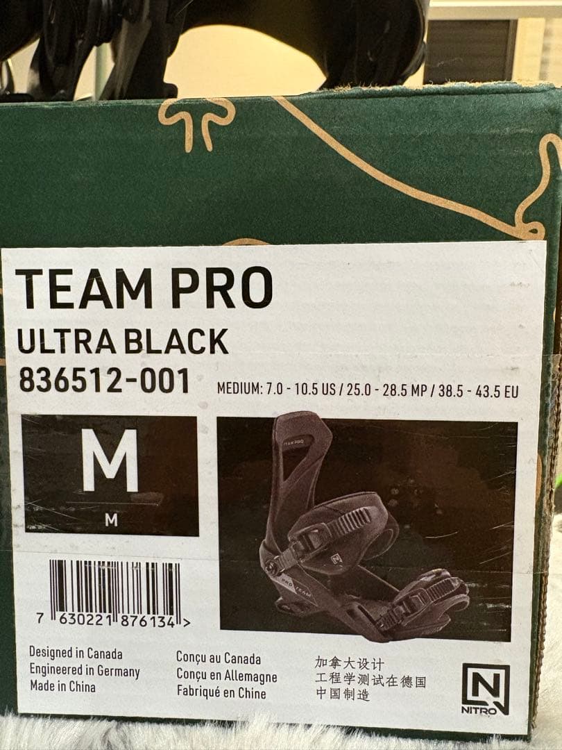 Nitro Team Pro ビンディング　24-25モデル　スノボ