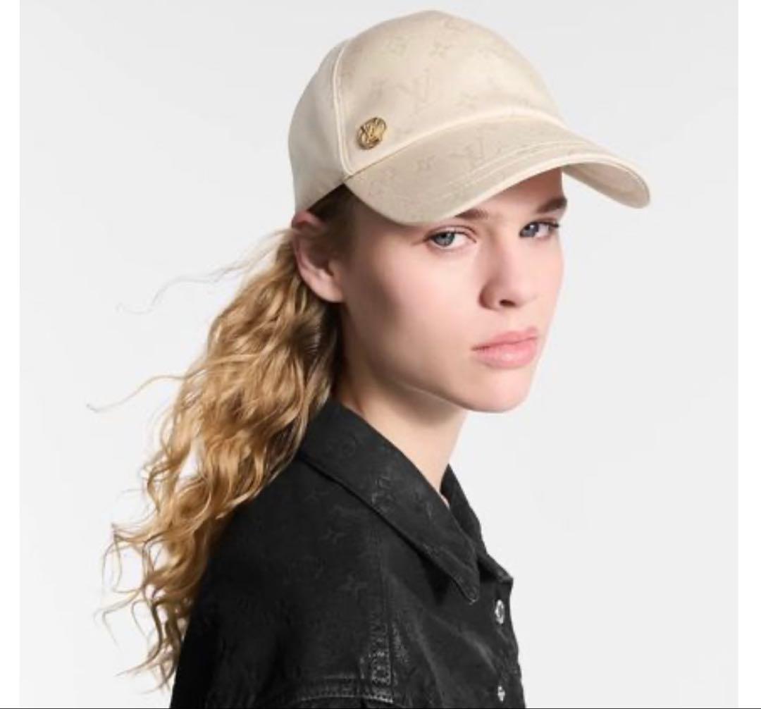 a*s様 ルイヴィトン キャップ LVマイン モノグラム ベージュ