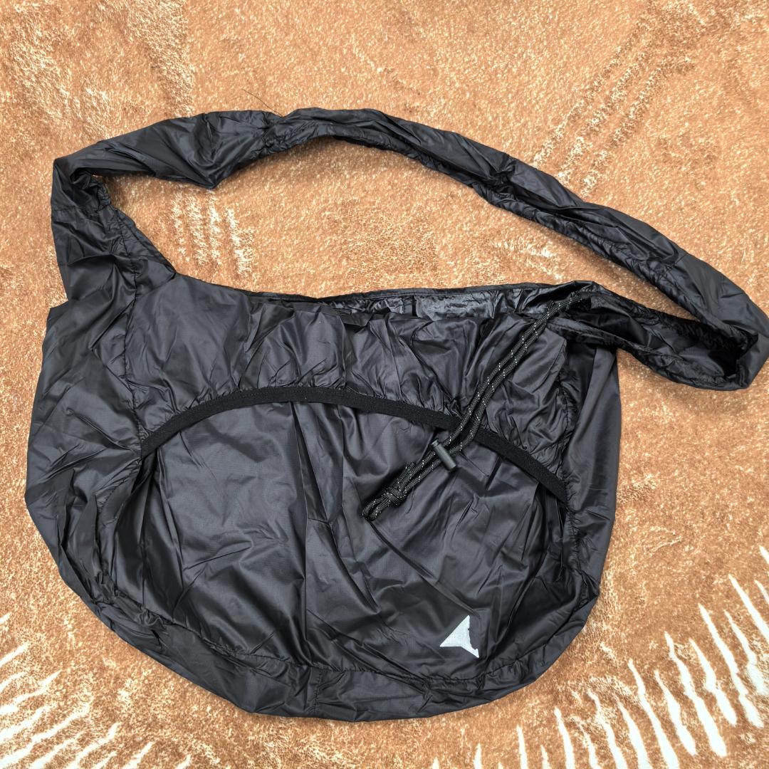 ROA Packable Knot Bag ブラック 軽量ショルダーバッグ