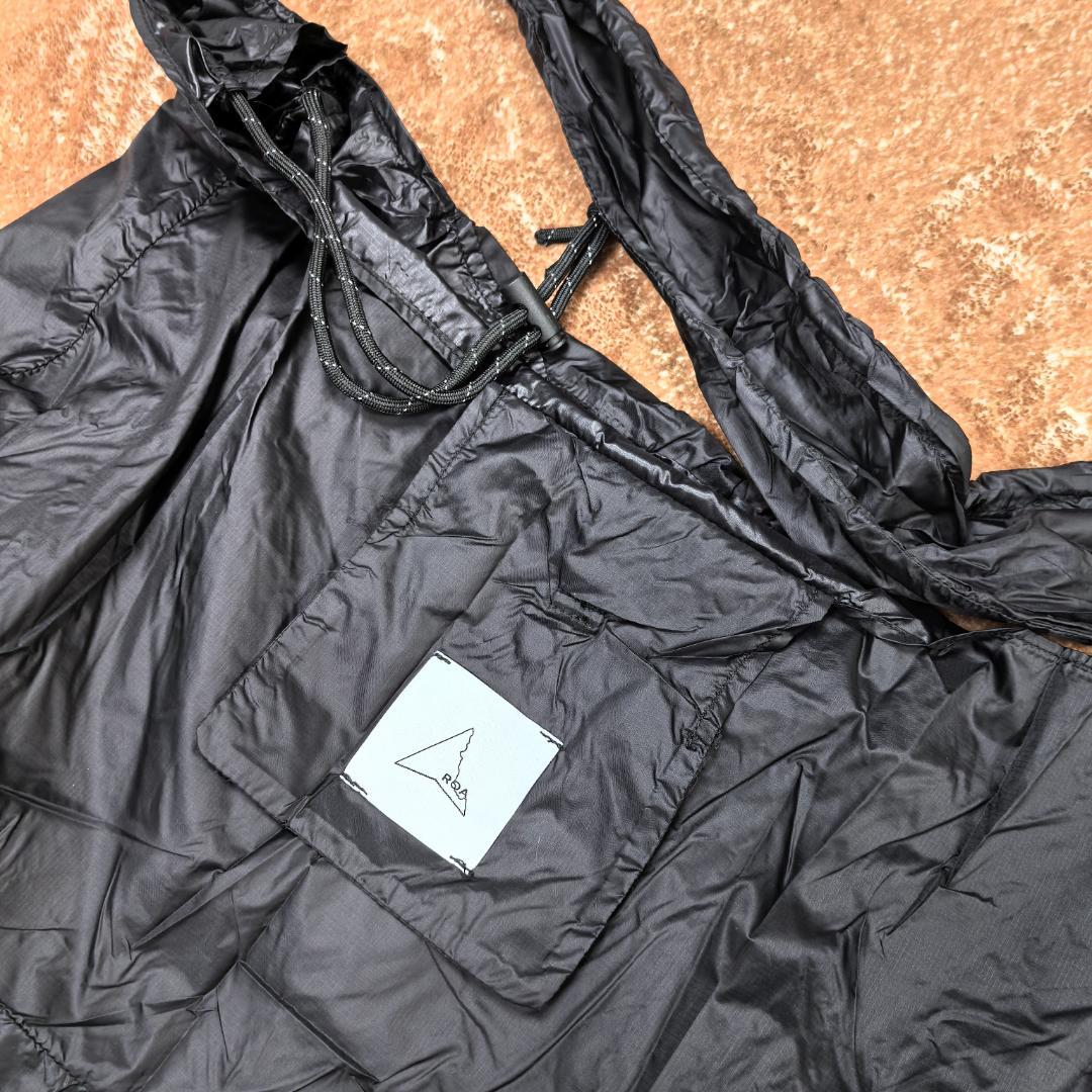 ROA Packable Knot Bag ブラック 軽量ショルダーバッグ