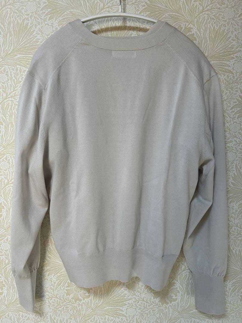 北欧暮らしの雑貨店 「カジュアルから、きちんとまで」アンサンブルニット　ベージュ