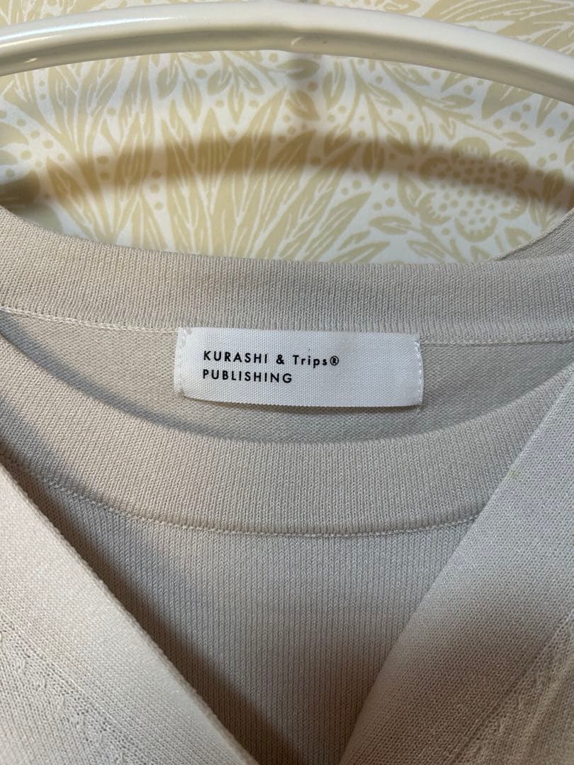 北欧暮らしの雑貨店 「カジュアルから、きちんとまで」アンサンブルニット　ベージュ