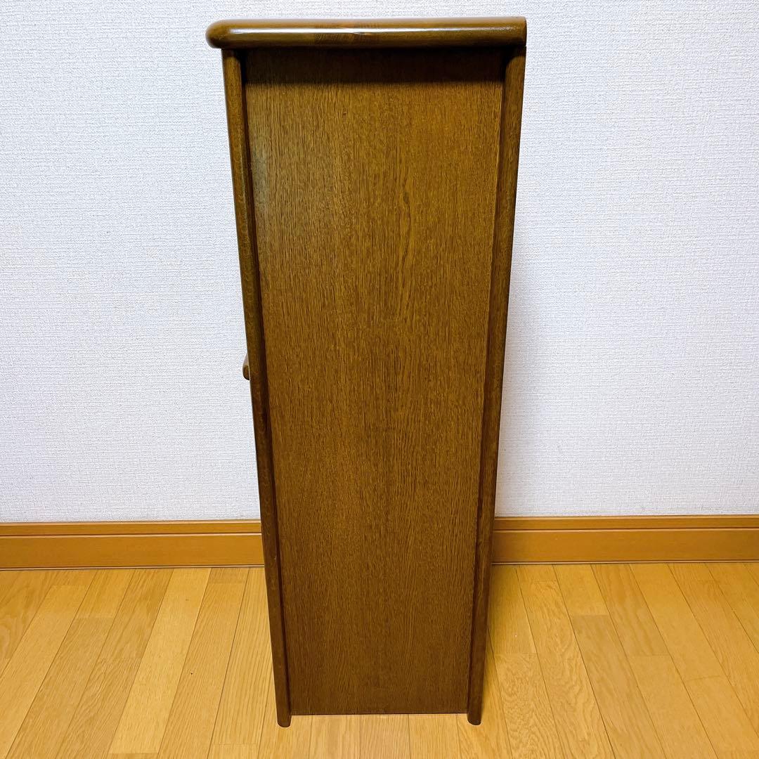 浜本工芸 ナラ材　電話台　チェスト チェスト キャビネット 引き出し収納