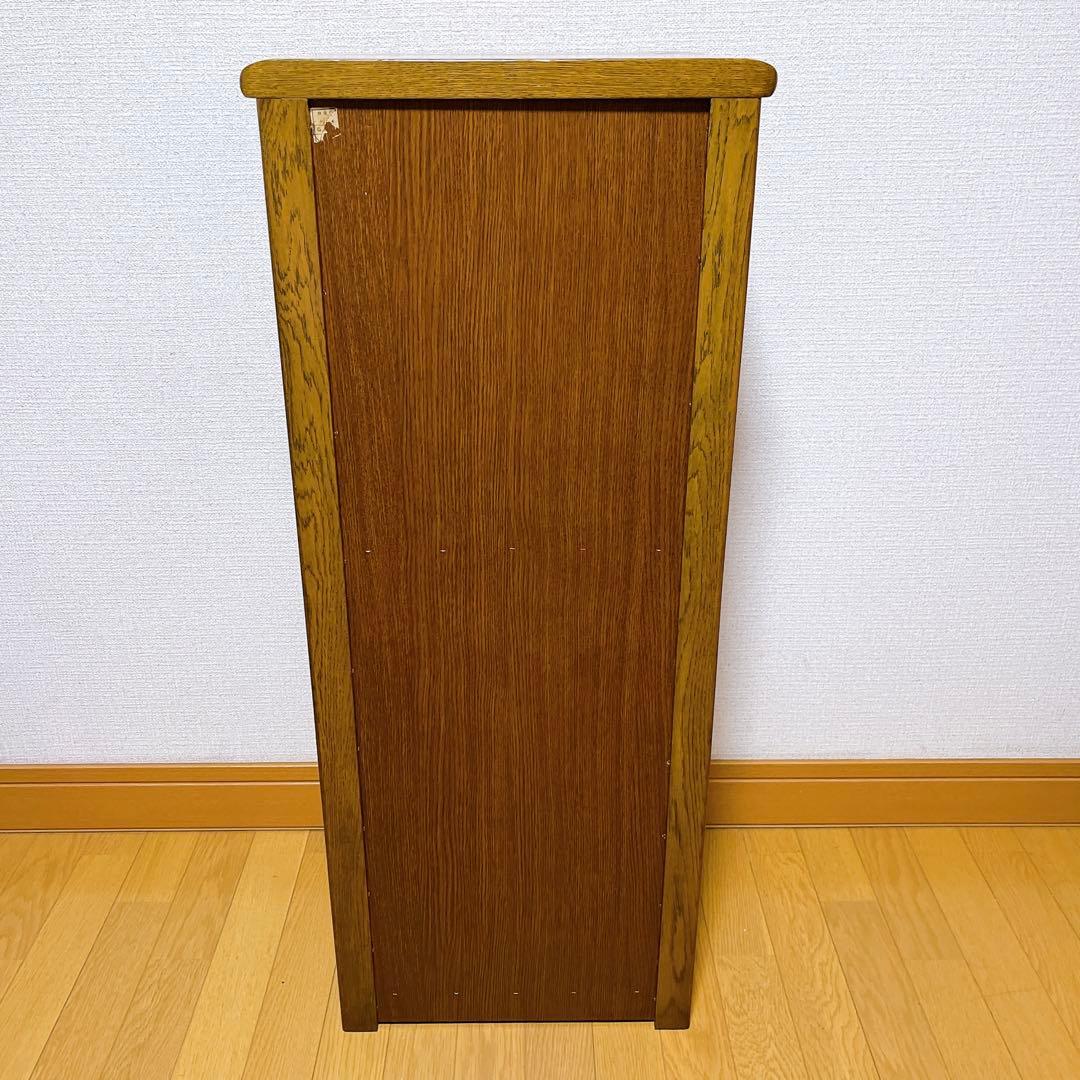 浜本工芸 ナラ材　電話台　チェスト チェスト キャビネット 引き出し収納