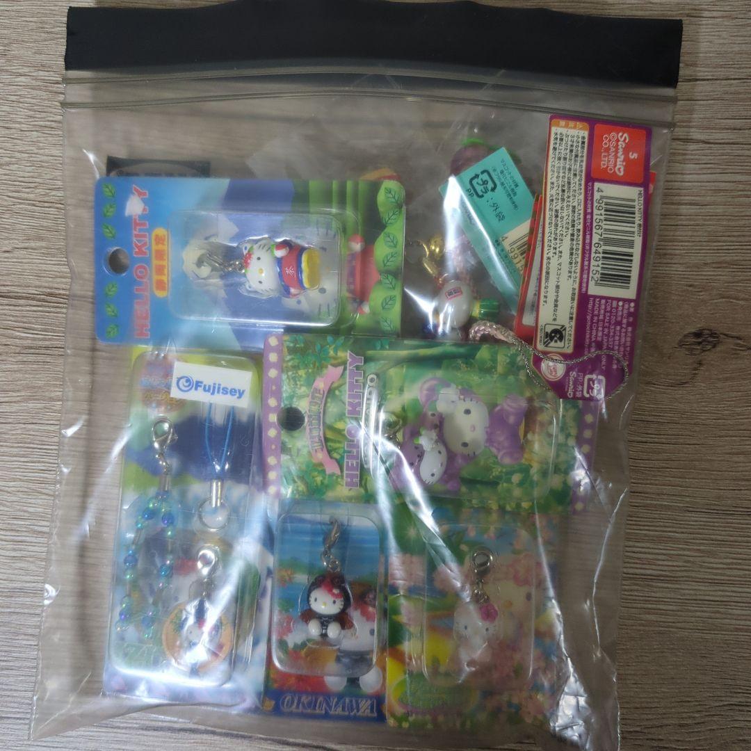 未使用 ハローキティ ファスナーマスコット ご当地 キティ 根付