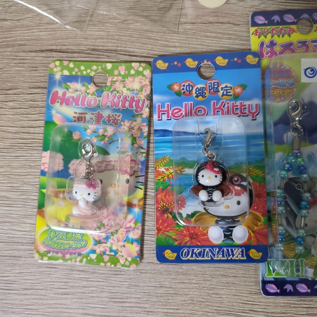 未使用 ハローキティ ファスナーマスコット ご当地 キティ 根付