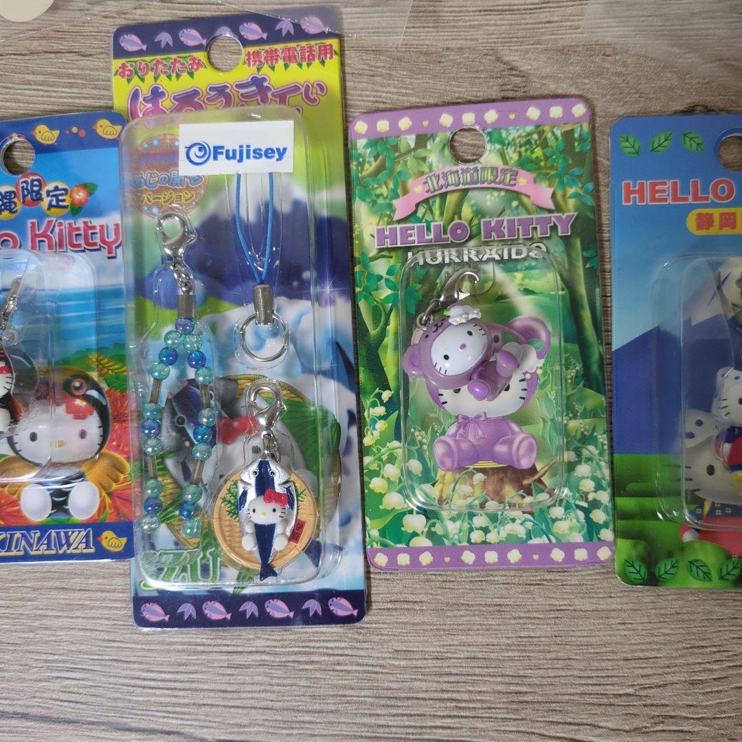未使用 ハローキティ ファスナーマスコット ご当地 キティ 根付
