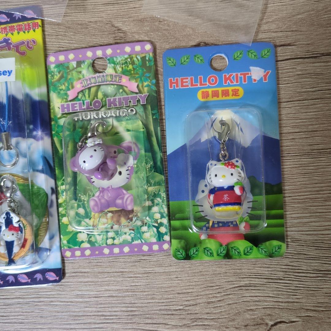 未使用 ハローキティ ファスナーマスコット ご当地 キティ 根付