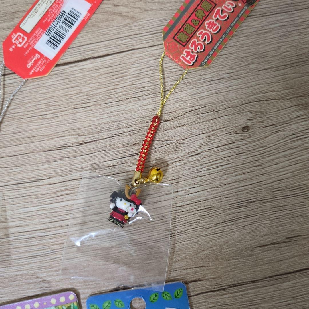 未使用 ハローキティ ファスナーマスコット ご当地 キティ 根付