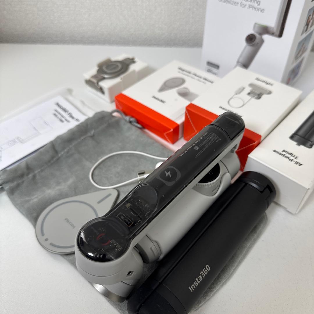 Y*I様 Insta360 Flow Pro マウント　ライト　セット
