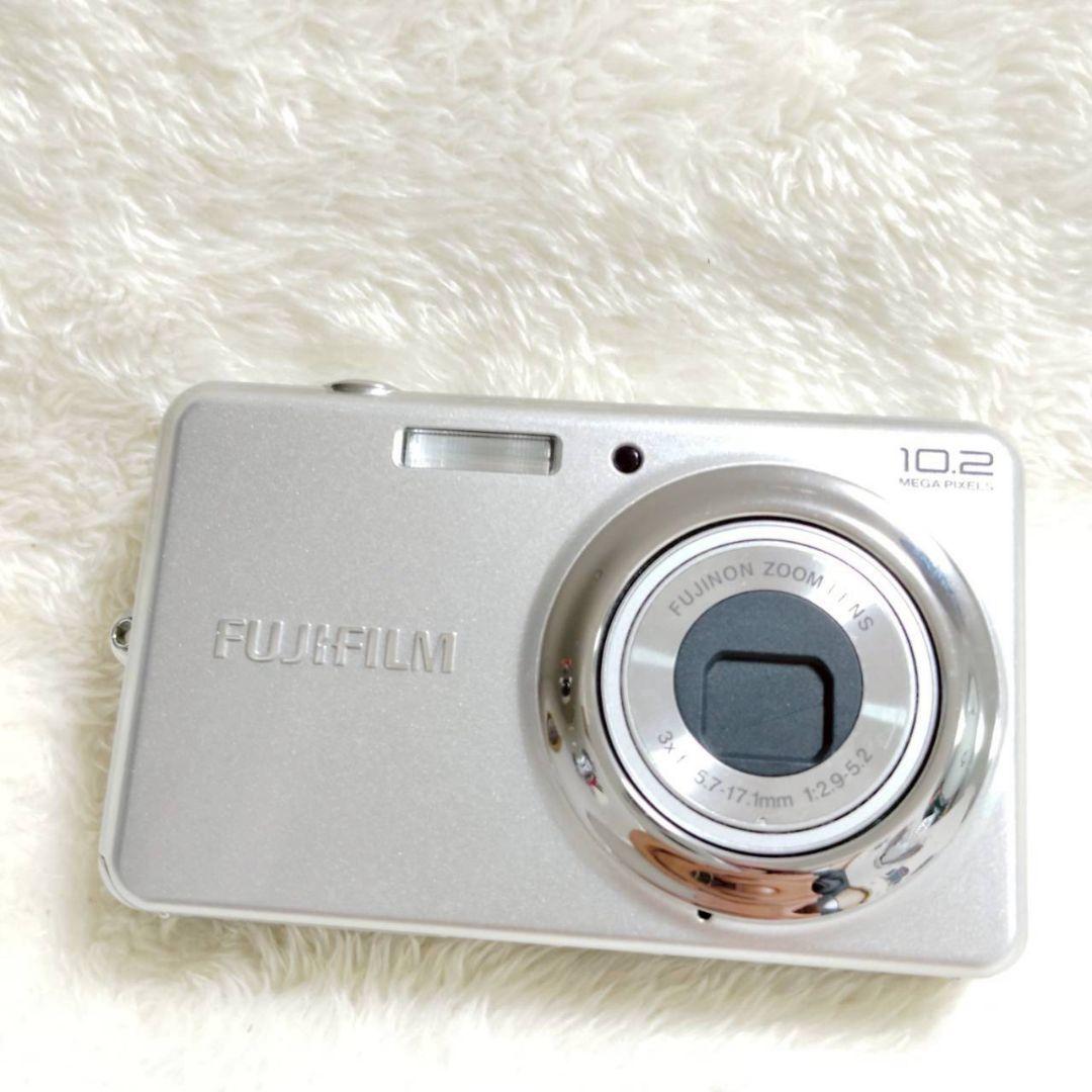 美品✨ FUJIFILM FinePix J27 シルバー 箱 付属品