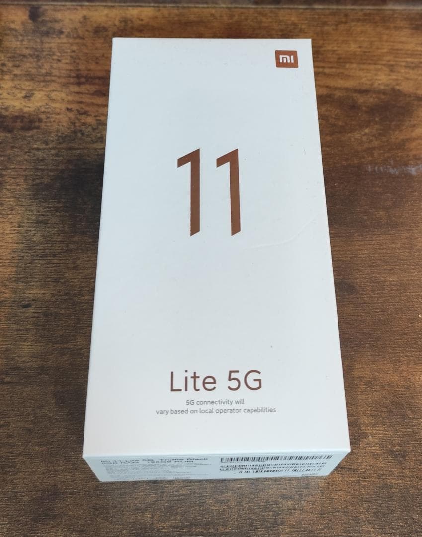 【美品】Xiaomi Mi 11 Lite 5G トリュフブラックsimフリー