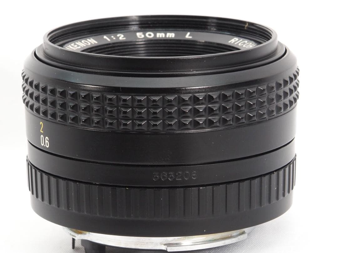 RICOH XR RIKENON 50mm f2 L 整備済 完動品 208