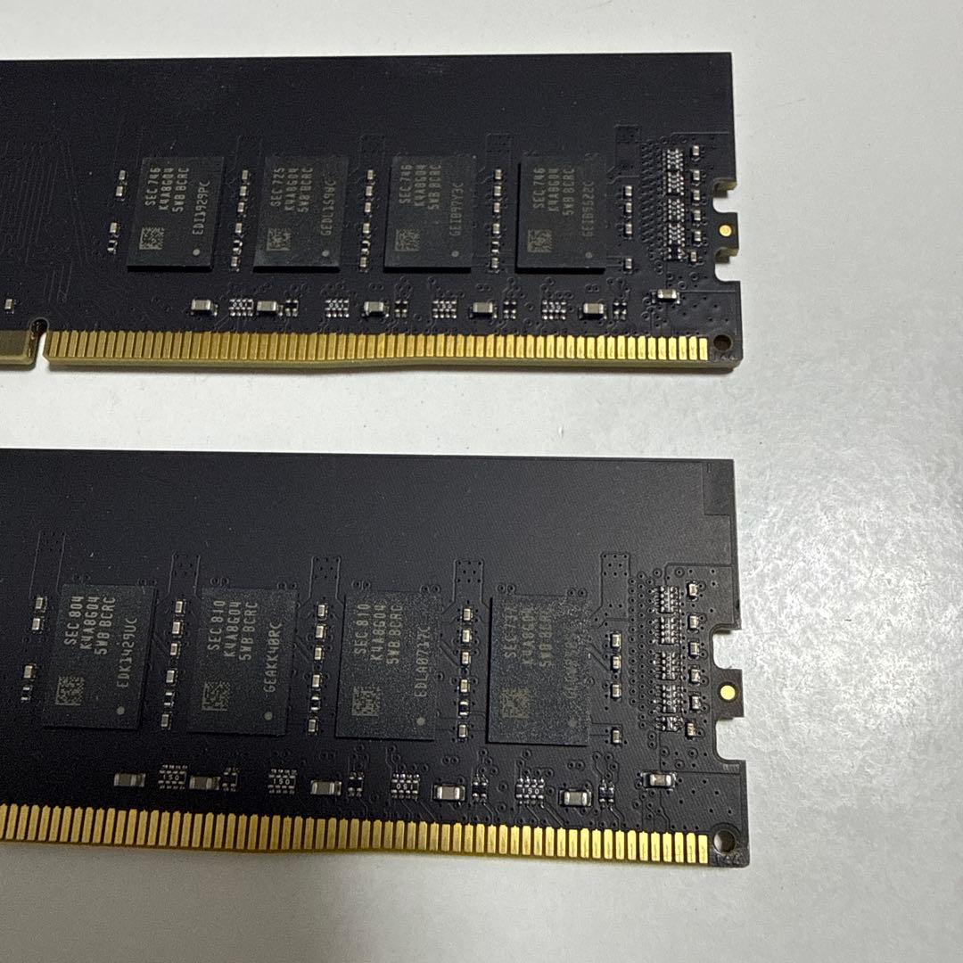 SP DDR4 SP016GBLFU266B02 32GB 16GB x 2枚