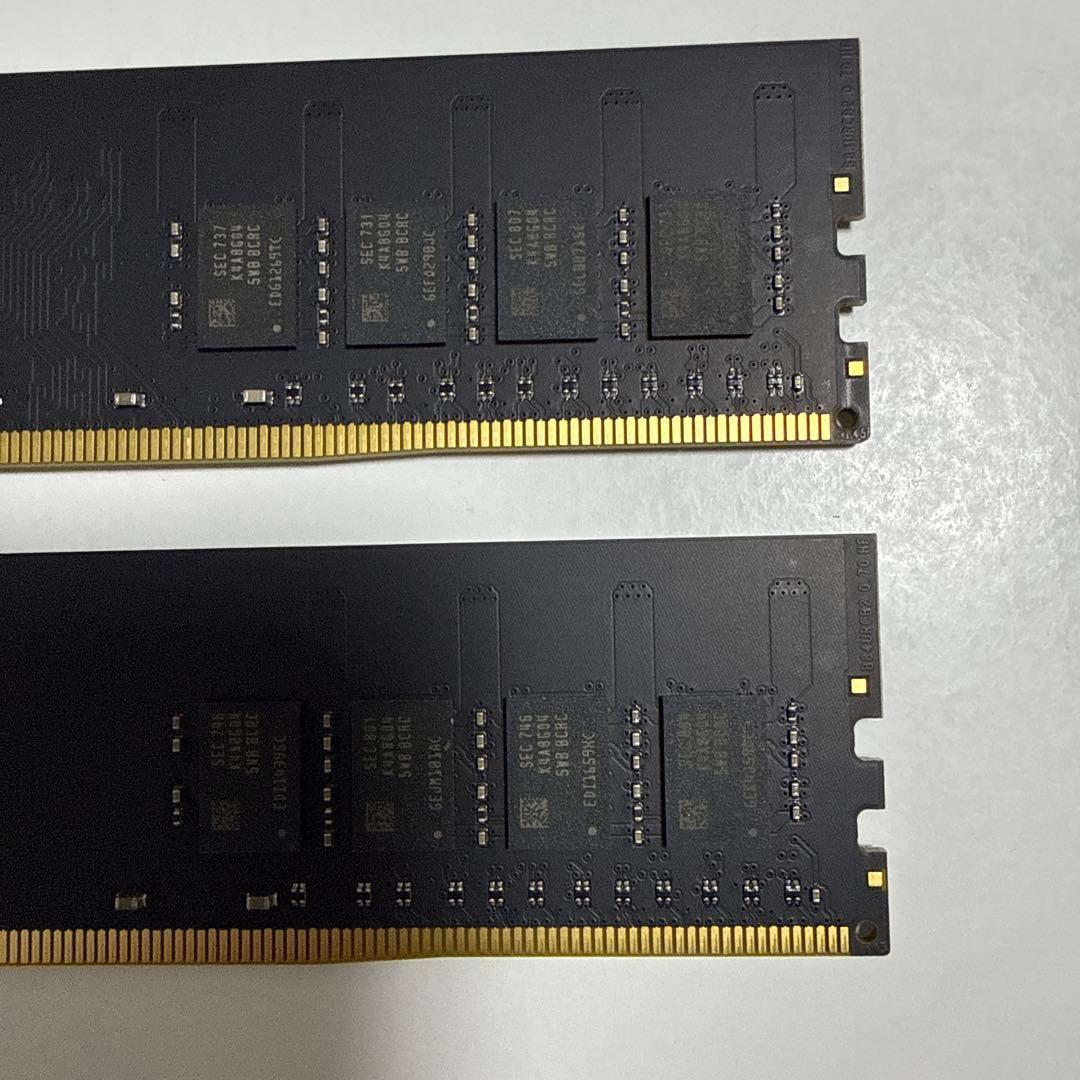 SP DDR4 SP016GBLFU266B02 32GB 16GB x 2枚