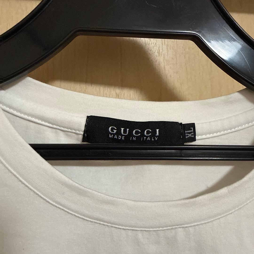 GUCCI ホワイト 長袖シャツ