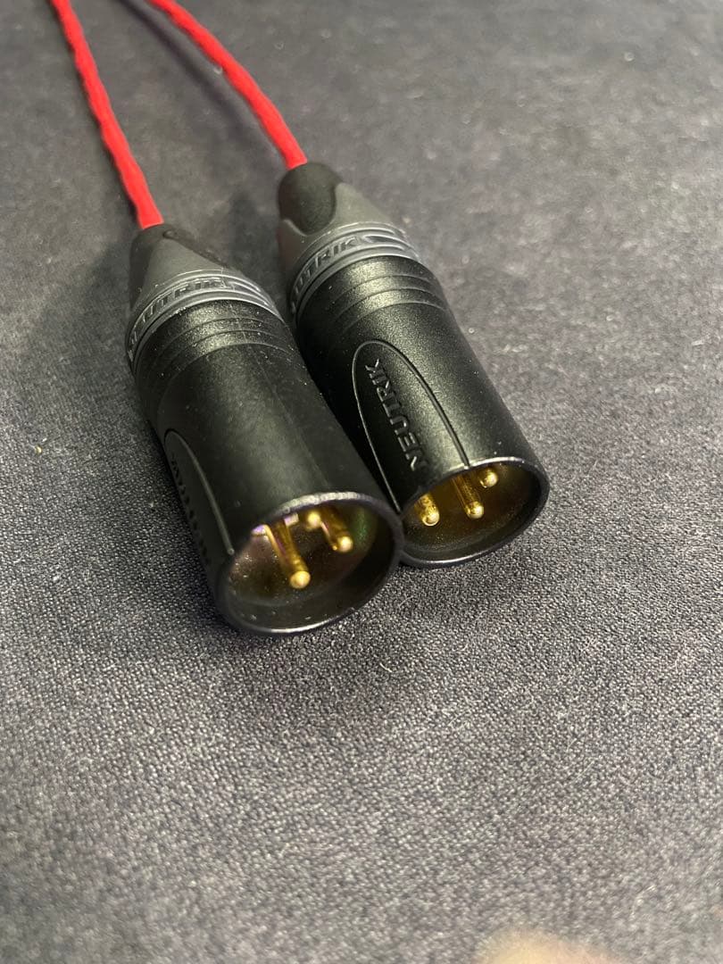 BELDEN 88760 2mペア XLR金メッキ/WBTハンダ使用