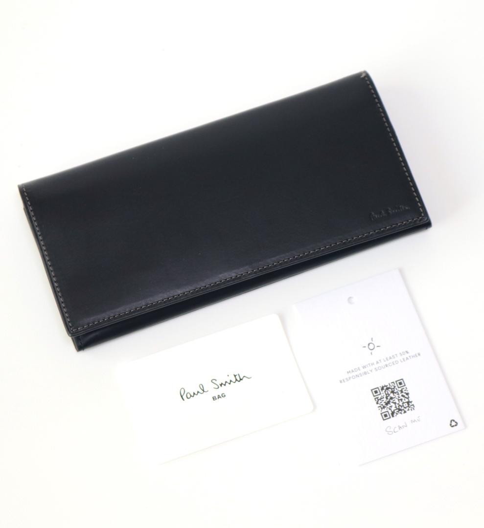 35,200円新品タグ付き【ポールスミス】現行モデル カメラ刻印 長財布 黒