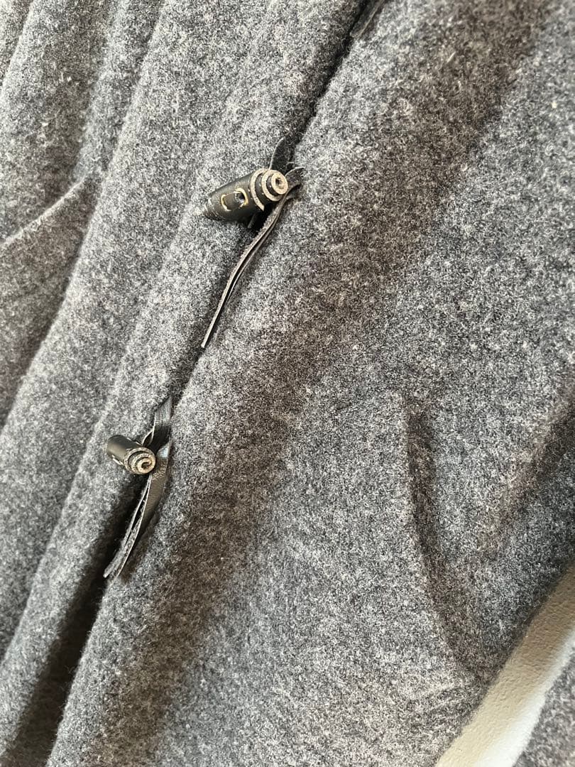 アコーレ　レフルイ⭐︎超ゆったりグレーダッフルコート　ウール