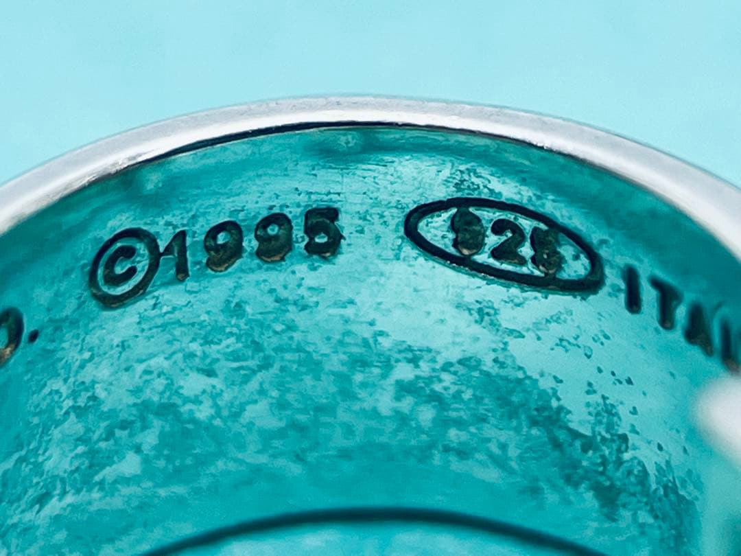 h892 オールド　ティファニー　1995 アトラス　フープ　ピアス　925