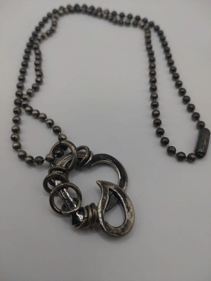 ナンバーナイン　ハート涙ネックレス