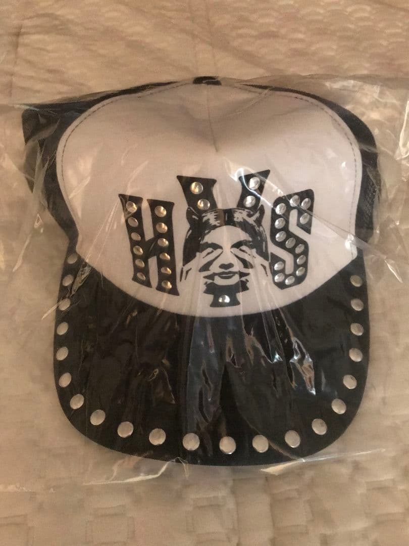 新品- タグ付き ヒステリックグラマー　スタッズメッシュキャップ 111