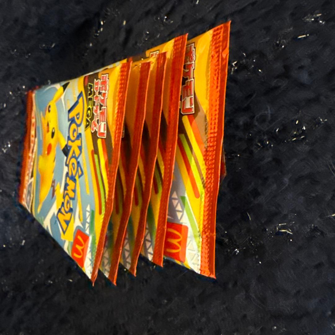 マクドナルド ハッピーセット ポケモンカード プロモパック 5パック