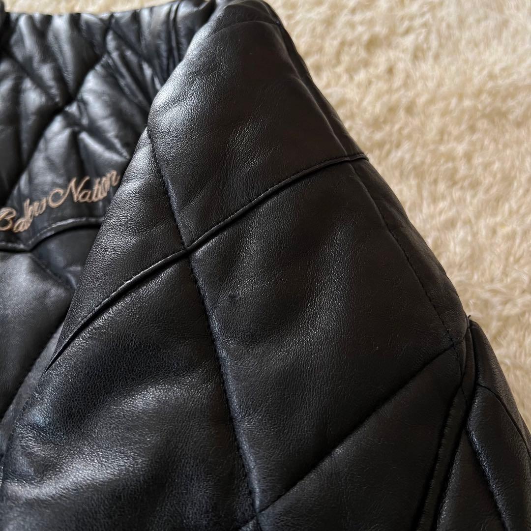 Ballers Nation/キルティングレザーダウンジャケット/101着限定